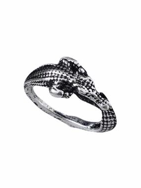 New MENS Crocodile Marine Grade Stainless Steel SAE 316L A4 Boho Ring